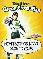 green cross code man